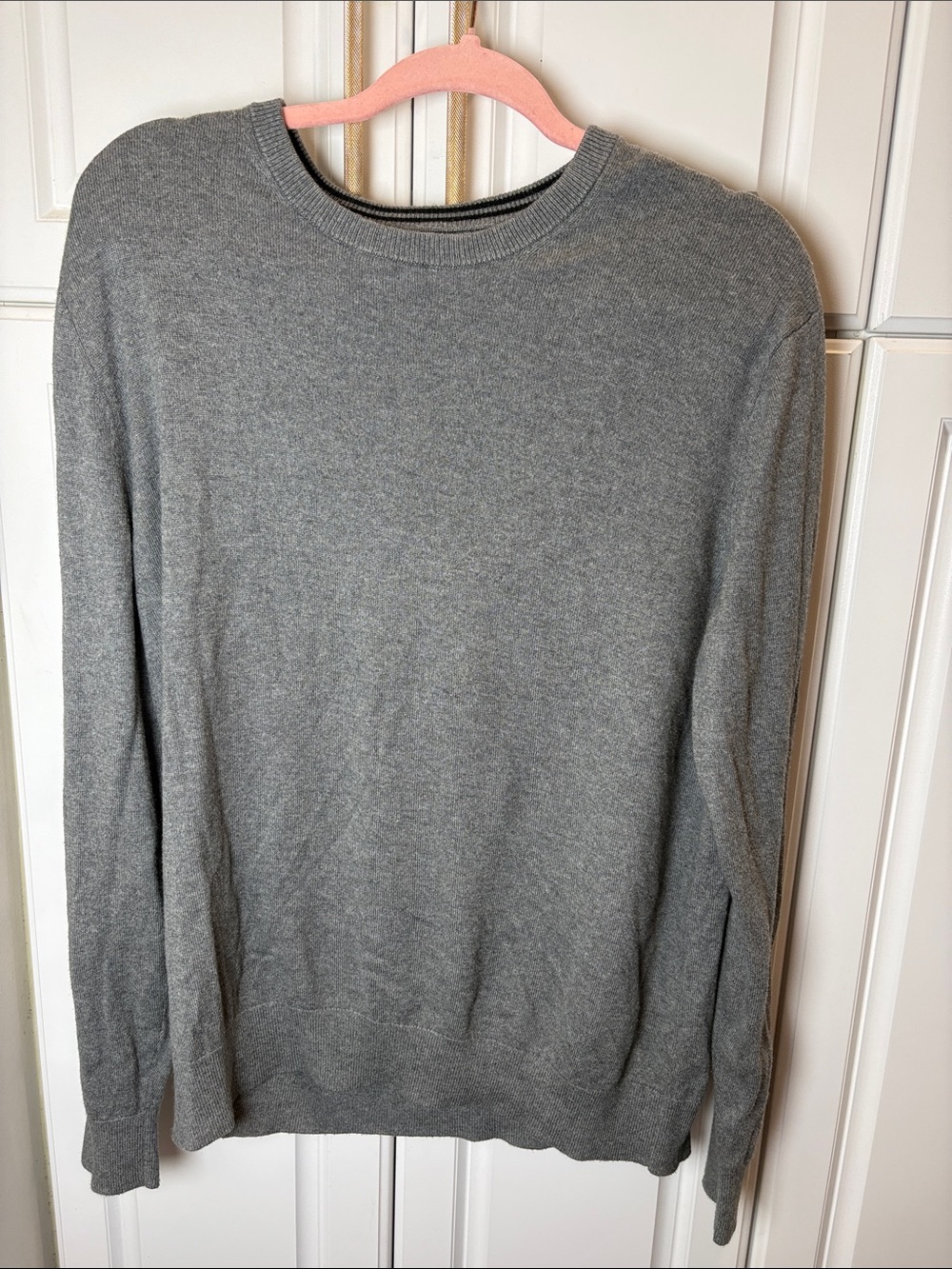 Banana Republic Men's Gray Crewneck Sweater size Large